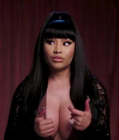 Nicki's titties are crazy