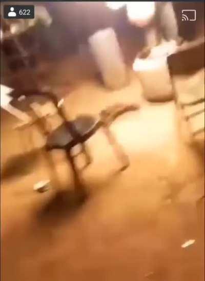 Homemade flame thrower