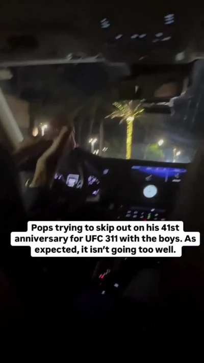 Pops got his priorities straight. 💀