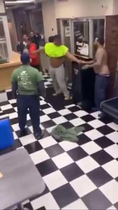Trashy fight at 2 AM