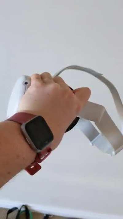 My Quest randomly made demon screeching noises yesterday.