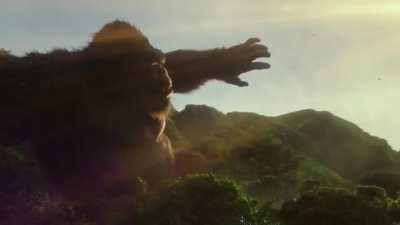 Kong during KOTM. This is pretty much what happens in the novelisation lmao.