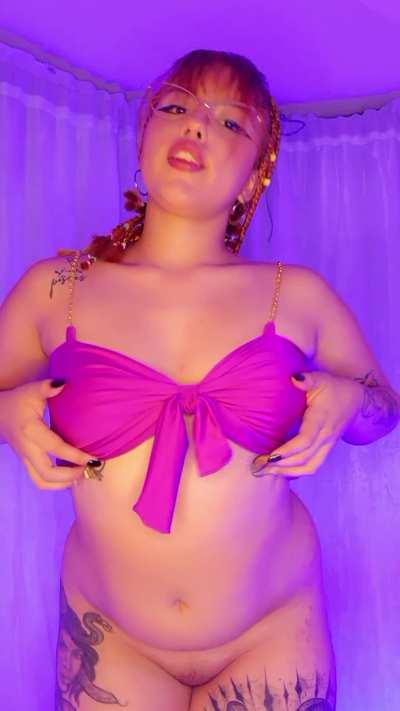 19yo and tiny boobs, still insecure about them step dad!