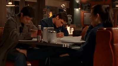 Shiri Appleby footsie from Roswell