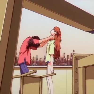 It was shinji, I saw him....