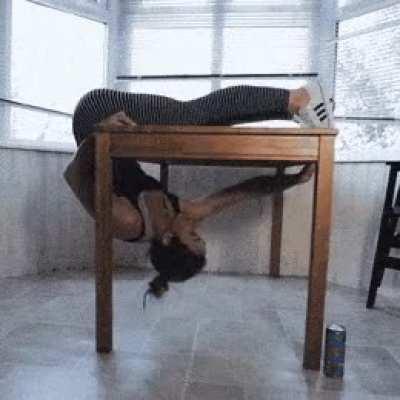 Training at Natasha Romanoff level