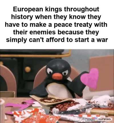 But I don't WANNA make friends with the French!