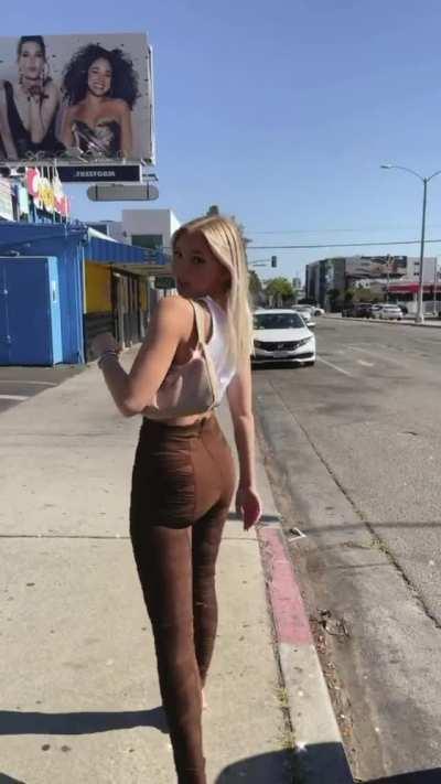 Jordyn's sexy walk