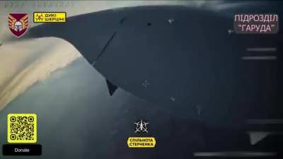 In Donetsk region, Ivanhoe and friends of FPV drones hit 3 Zala and 1 Supercam. February 2025.