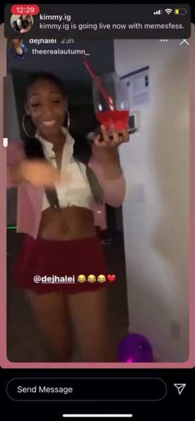 Dejha Lei twerking (NSFW)