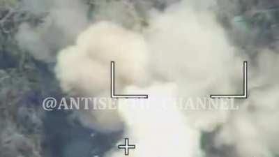 RU POV: March footage of the destruction of the Ukrainian 2S1 