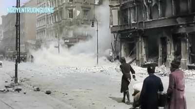 Battle of Berlin footage, 1945.