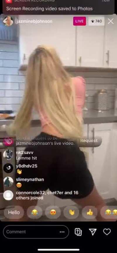 She twerking more on IG than her onlyfans