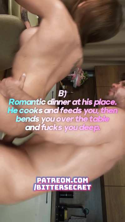 Choose your date sissy! 🥵