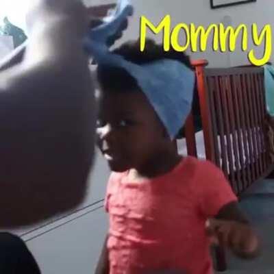 Her reaction at the end. My heart.