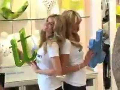 Marisa Miller and Heidi Klum