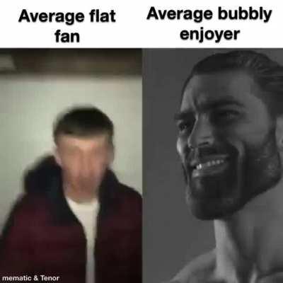 Bhai soda ko chodke aur bhi koi chiz bubbly hai 😏