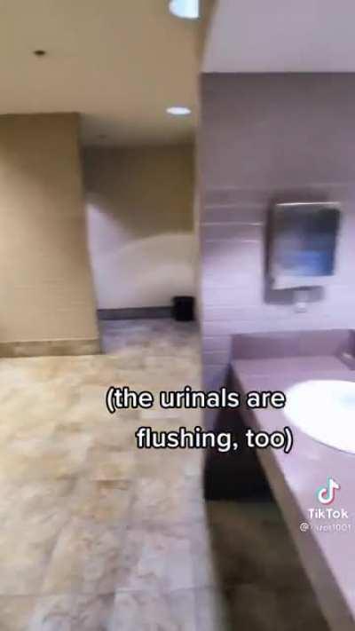 Faucets activated by distance