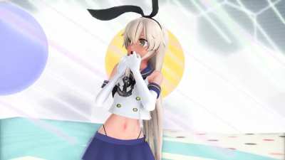 Shimakaze - Electric Angel (Progress) [MMD R18]