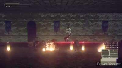 Today in Nier Automata: Ping Pong