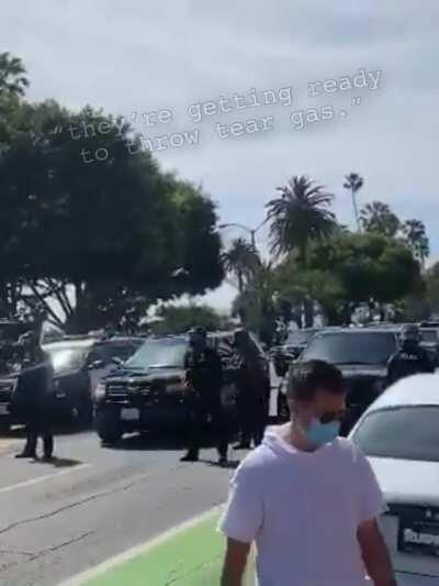 Short piece I compiled of the protests and chaos in Santa Monica today. Police tear gassed innocent protesters while anarchy reigned a few blocks away.