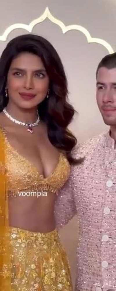  At the Ambani wedding 