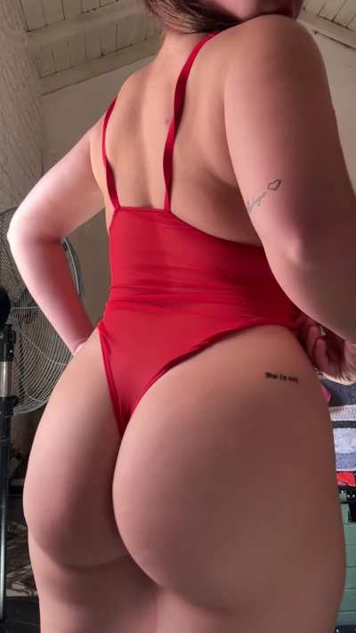 This big bouncy booty needs a big toy