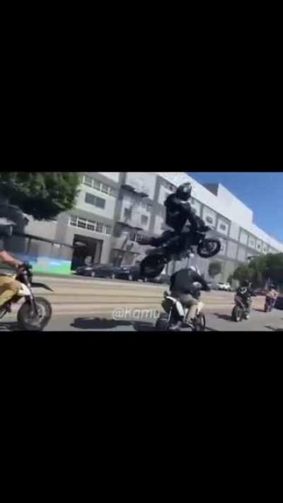 When you use your friend’s back a ramp