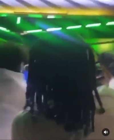 Ferris wheel protects its operator