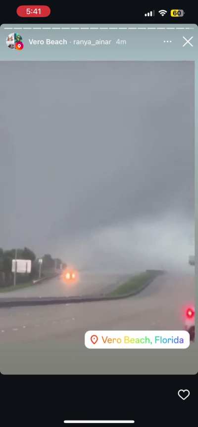 Huge Vero Beacch Tornado