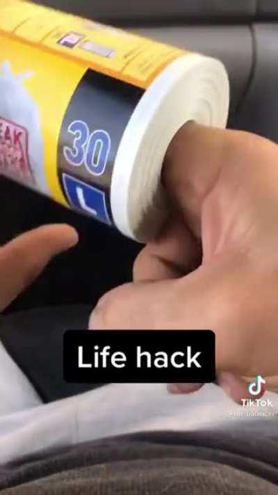 Useful life hack for you.