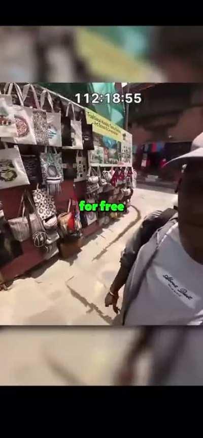 hustler gets hustled