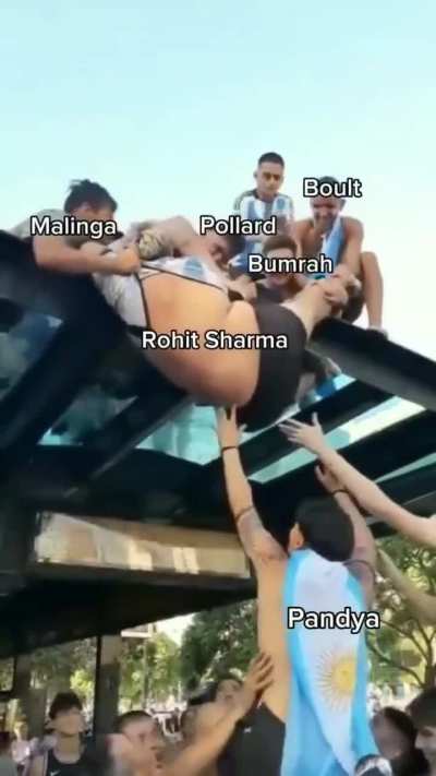 Brohit bhai in every match😂