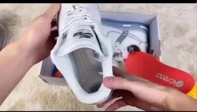 Nike Air Force 1 React White Light Bone --- Looks so cool ! I love it !😍 What do y'all think about it?