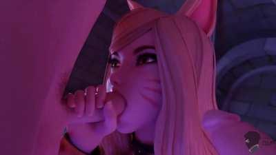 Ahri Oral Creampie (TheCount) [League of Legends]