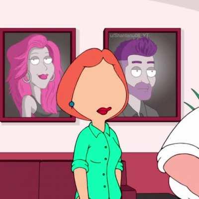 Lois Griffin Turns Into PP