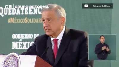 AMLO asegura que el robo fue menor así que no es lo mismo