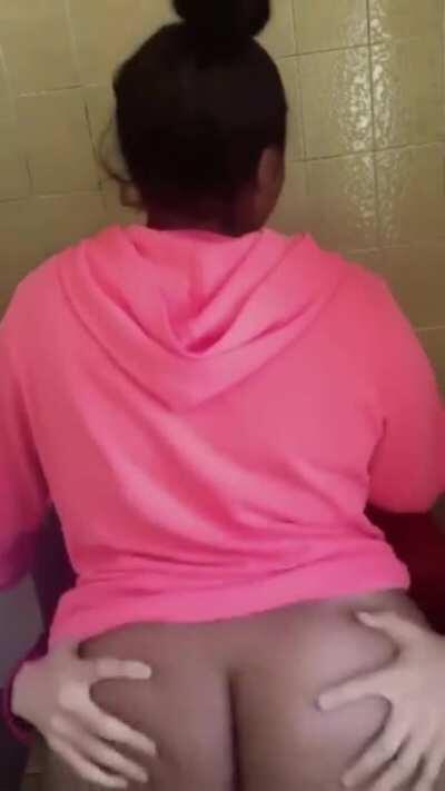 18 year old Black girl skipping class for Spanish dick