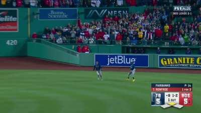 [Highlight] Kevin Kiermaier throws out Verdugo with a hell of a throw at 3rd!