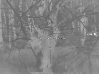 RU POV: Night work of the Special Forces of the Russian Federation. The sniper fired from the VSS