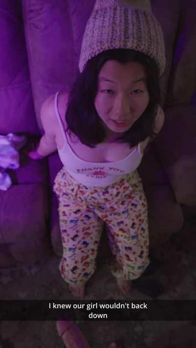 you thought your girlfriends roommates would stop fucking her after you guys starting dating