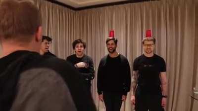 What a great card thrower!