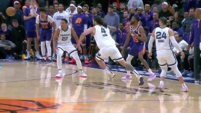 [Highlight] A tight foul call on Ja against Saric down 2 which he went onto make a two-possession game