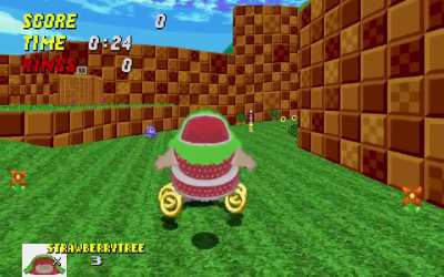 I made my original character as if it were a sonic robo blast 2 mod