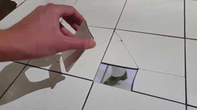 What's under those tiles?