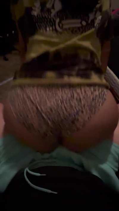 Twerking on my bf friend🤭🤫