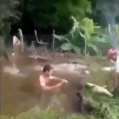 Should've had the net ready