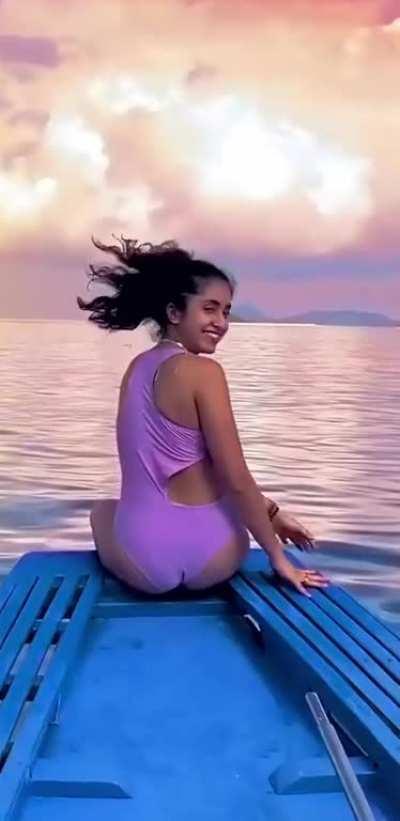 Aakanksha Monga and her butt