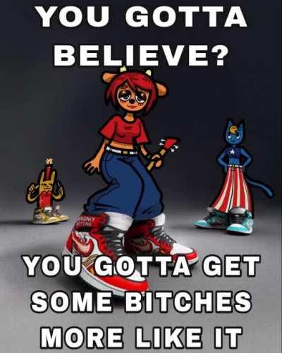 (Oc) Lammy got drip 🔥😫💧 [art by n.eon.arts on insta, beats by me]