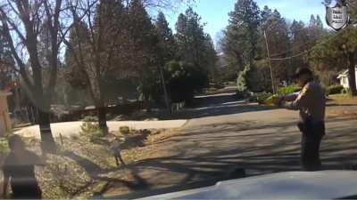 California deputy fatally shoots knife-wielding mom in front of her kids